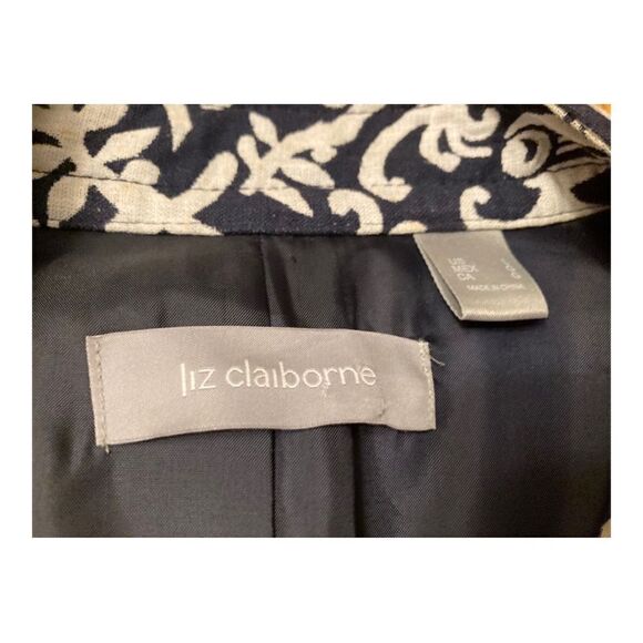 Liz Claiborne Designer Brocade Jacket - Picture 4 of 11